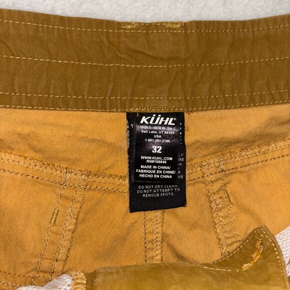 Kuhl Shorts Mens 32 Vintage Patina Dye Climbing Hiking Camping Utility Outdoor - Picture 4 of 6